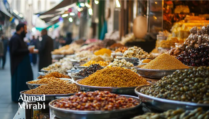 تصویری از خوراکی های حلال