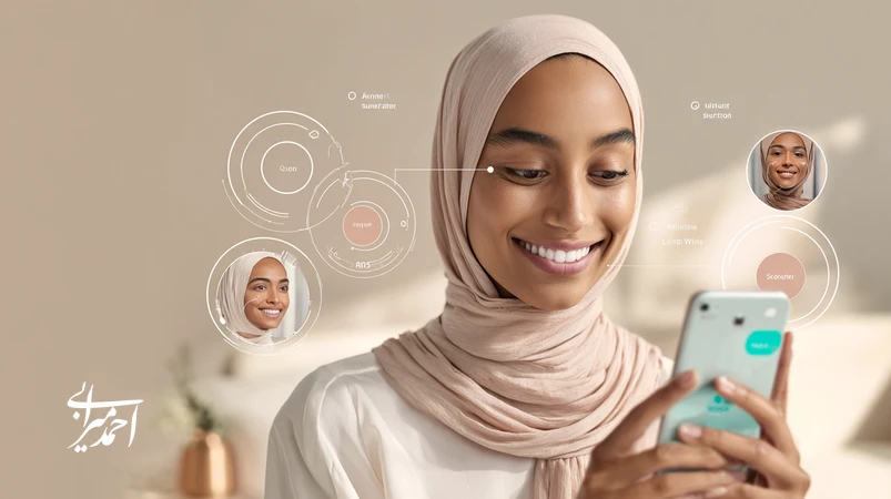 هوش مصنوعی در صنعت آرایشی با تست مجازی و تحلیل پوست برای شخصی‌سازی تجربه زیبایی و توصیه‌گر محصولات مناسب