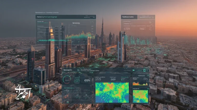 تحلیل بازار املاک با هوش مصنوعی در نمای شهری تهران؛ داشبورد قیمت‌گذاری، نقشه‌های GIS، امتیازدهی لید و شناسایی ریسک قرارداد برای تصمیم‌گیری هوشمند