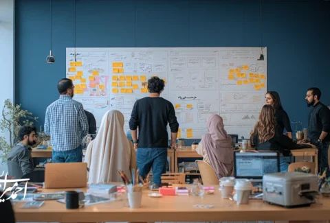 راهنمای جامع برندسازی کسب‌وکارها با نمایش هویت برند، معماری برند، نقاط تماس مشتری و شاخص‌های آگاهی، ترجیح، NPS و ROI برای اعتمادسازی و رشد پایدار.