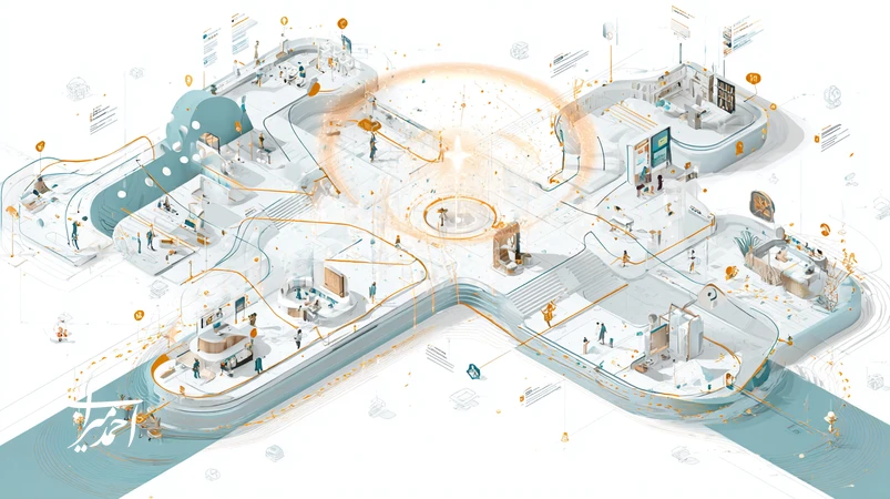تصویر مفهومی سرمایه‌گذاری در خدمات با تمرکز بر اقتصاد تجربه و سنجه‌های NPS و LTV/CAC در حوزه‌های سلامت، آموزش، گردشگری، مالی و نرم‌افزار سازمانی