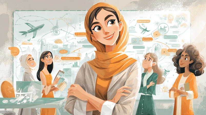 رهبر برند گردشگری در حال هدایت تیم خدمات برای خلق تجربه یکپارچه؛ رهبری در گردشگری، فرهنگ خدمت و استاندارد تجربه برند