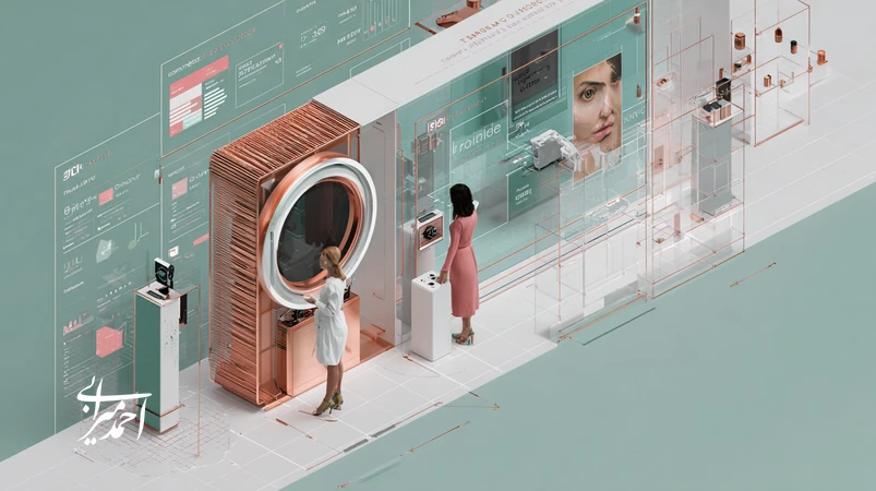 مرکز تجربه برند آرایشی با هوش مصنوعی؛ تشخیص پوست، آینه AR برای تست مجازی میکاپ و داشبوردهای داده؛ آیندهٔ هوش مصنوعی در زیبایی و برندهای آرایشی