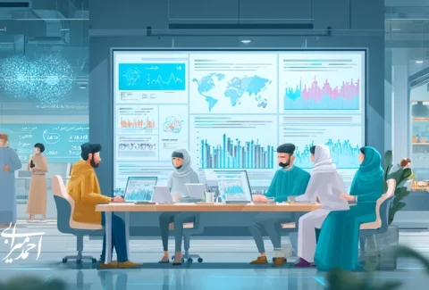 AI در مدل‌های تجاری نوین برای پیش‌بینی تقاضا و بهینه‌سازی فروش با داشبوردهای داده‌محور و تیم مشاوره ایرانی