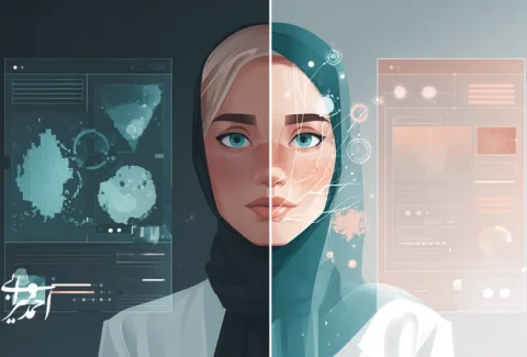 تصویر هوش مصنوعی در سلامت و زیبایی؛ تحلیل تصویربرداری پزشکی و اسکن پوست با رابط کاربری هوشمند برای تشخیص دقیق و مشاورهٔ شخصی‌سازی‌شده