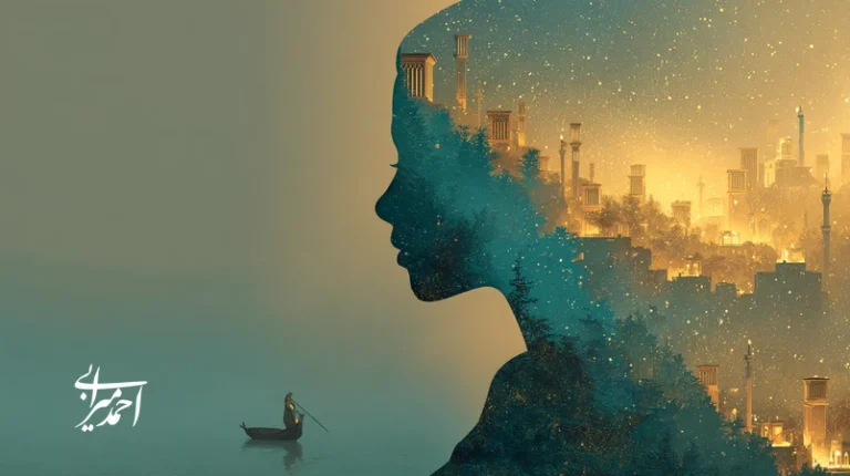 تصویر شاخص بازاریابی مقصد با تمرکز بر تصویر احساسی مقصد در ایران؛ از طلوع جنگل‌های هیرکانی تا غروب بادگیرهای یزد و شب‌های ستاره‌ای قشم؛ روایت برند گردشگری و تجربه اصیل.