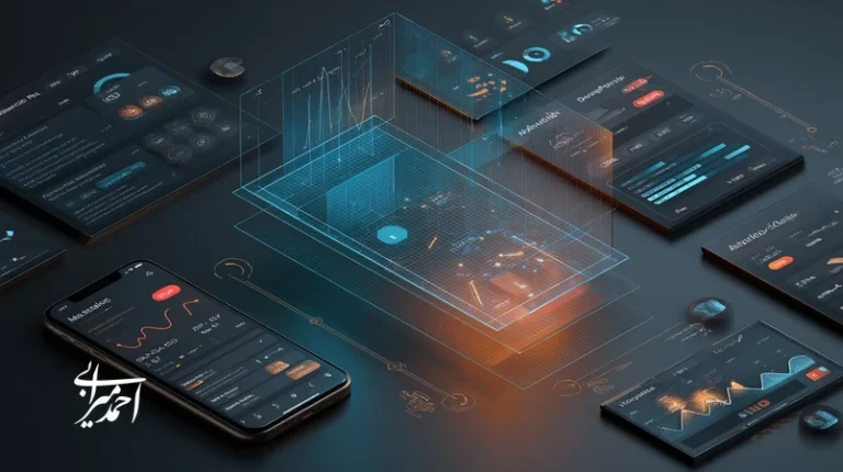 تصویر شاخص تبلیغات احساسی و تجربه‌محور در عصر دیجیتال با نقشه سفر مشتری، شاخص‌های NPS و CES و الگوهای هندسی ایرانی برای بازار ایران