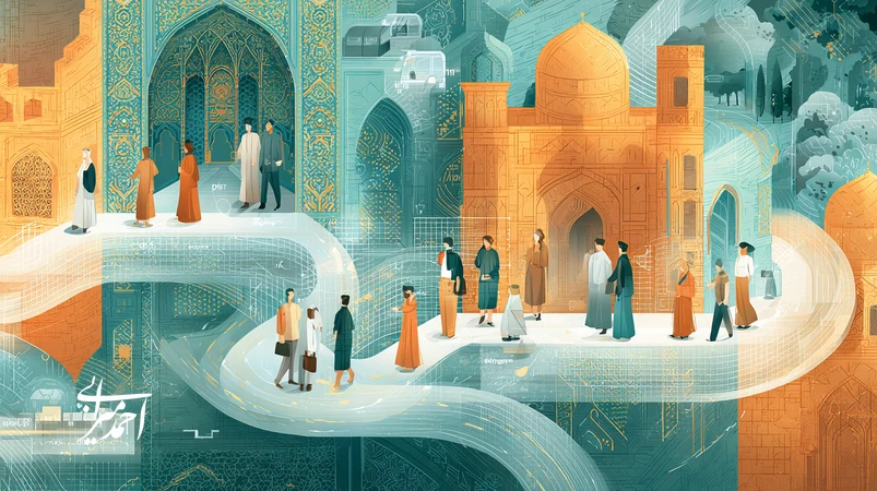 Tourism experience-led leadership coordinating Iranian teams to create memorable customer moments with journey map and Persian hospitality