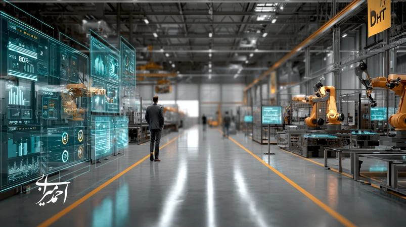 رهبری تولیدی مدرن در کارخانه؛ پیوند داشبوردهای داده، خط تولید و هویت برند صنعتی