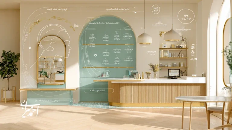 تصویر مفهومی از خودشناسی و توسعه‌ فردی در صنعت زیبایی با نقشه همدلی، مسیر تجربه مشتری و شاخص‌های وفاداری برای ارتباط مؤثر با مشتری
