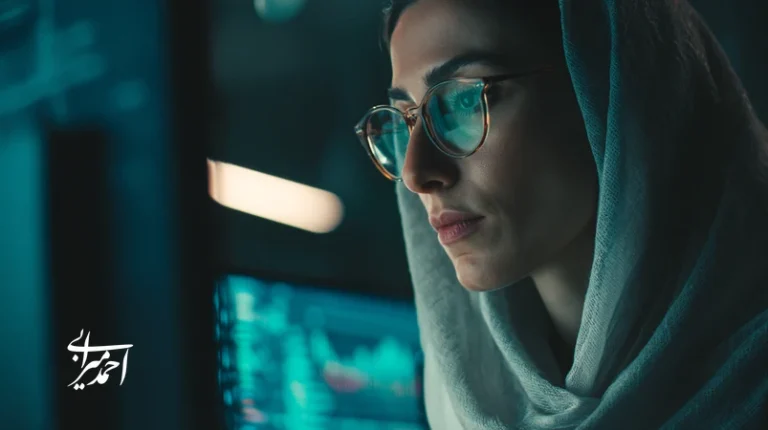 تصویر سرمایه‌گذار هوشمند در حال ارزیابی داده‌محور استارتاپ‌های ایرانی با نمودارهای LTV/CAC، Retention و Burn Multiple؛ راهنمای انتخاب استارتاپ.