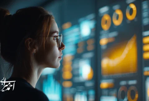 مدیریت بازاریابی در حال تحلیل قیف تبلیغات هدفمند از آگاهی تا وفاداری برند با داشبورد داده و ریتارگتینگ