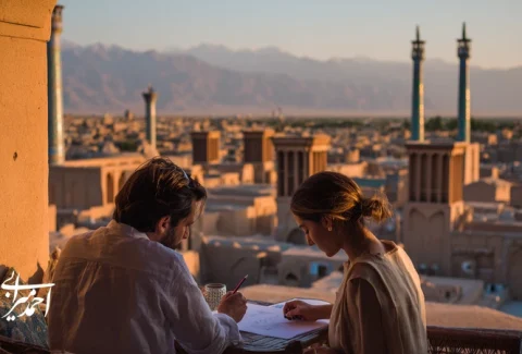 برندسازی گردشگری در ایران با تمرکز بر تجربه سفر و احساس ماندگار؛ تیم طراحی برند با الهام از نقوش ایرانی و نمای شهر تاریخی