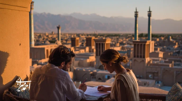 برندسازی گردشگری در ایران با تمرکز بر تجربه سفر و احساس ماندگار؛ تیم طراحی برند با الهام از نقوش ایرانی و نمای شهر تاریخی