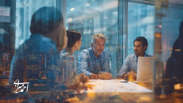 رهبر تحول‌آفرین فروش در املاک در حال مربیگری تیم؛ تمرکز بر تجربه مشتری، فرهنگ فروش و نظم CRM