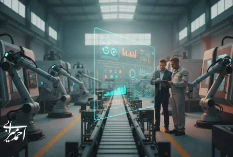 تحول هوش مصنوعی در صنعت تولید؛ نمایش بهینه‌سازی خط تولید و نگهداری پیش‌بینانه برای پیش‌بینی خرابی تجهیزات