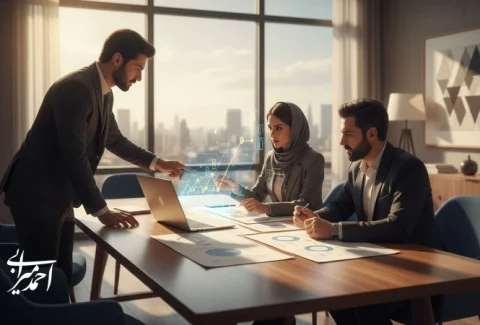 جلسه مدیریتی برای تحلیل مدل‌های درآمدزایی از هوش مصنوعی و مسیرهای پایدار افزایش سود در کسب‌وکار