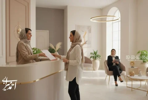 طراحی قول برند کلینیک زیبایی از اولین تماس تا پیگیری پس از خدمت در قالب نقشه سفر مشتری