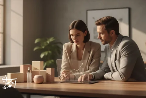 جلسه تحلیل رشد فروش برند آرایشی بدون تخفیف دائمی با تمرکز بر ارزش‌افزوده، بسته‌های پیشنهادی و تجربه پس از خرید