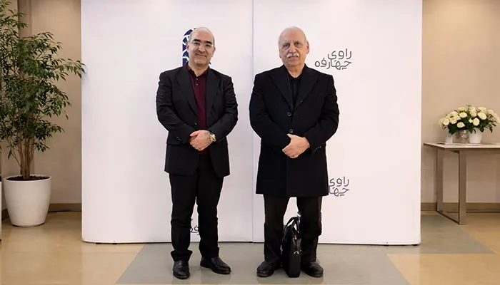 دکتر احمد میرابی به همراه دکتر عبده تبریزی