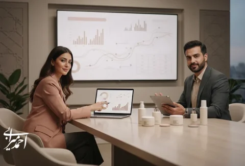 جلسه تحلیل داده و طراحی کمپین تبلیغات اثرگذار در صنعت آرایش برای افزایش فروش و بهینه‌سازی کمپین