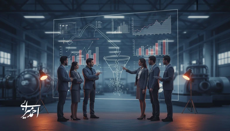 تحلیل شکست تبلیغات صنعتی با تمرکز بر پیام فنی، انتخاب مخاطب و بهینه سازی لندینگ پیج برای افزایش لید و فروش