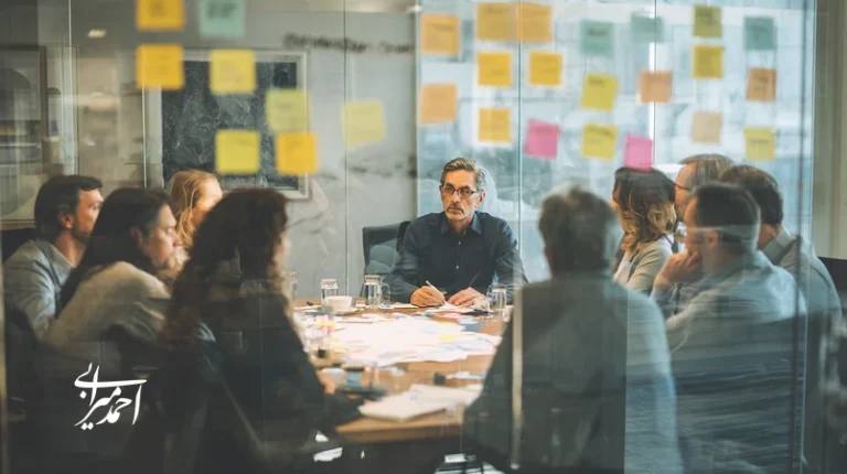 مدیریت تعارض در سازمان با تکنیک‌های کوچینگ مدیران در یک جلسه حرفه‌ای کوچینگ با مدیران ایرانی