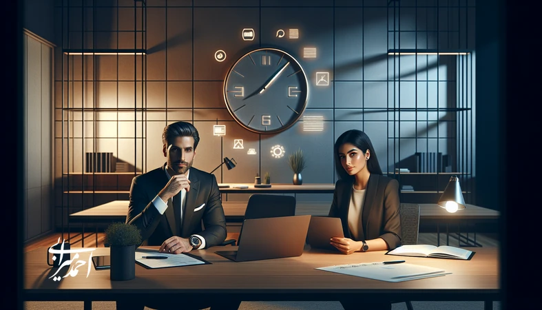 برندسازی شخصی برای مدیران پرمشغله با برنامه ۳۰ دقیقه‌ای در روز در یک دفتر کار حرفه‌ای