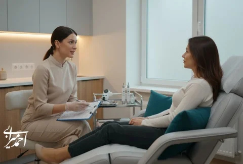 توسعه فردی متخصصان زیبایی و سلامت با تمرکز بر مهارت‌های ارتباطی، استاندارد خدمات و اعتمادسازی مشتری در یک فضای حرفه‌ای کلینیک