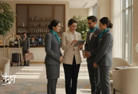 توسعه فردی در گردشگری و ارتقای کیفیت خدمات با مربی‌گری تیم هتل برای بهبود تجربه مسافر