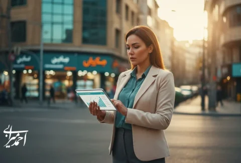 تصویر مفهومی از جایگاه‌سازی در محله‌های شلوغ املاک و تبدیل شدن به انتخاب اول با تحلیل و تمایز