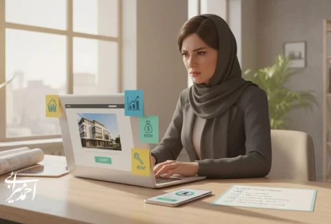 طراحی آگهی املاک بر اساس نیت کاربر با تمرکز بر پیام، پیشنهاد ارزش و CTA برای افزایش تماس